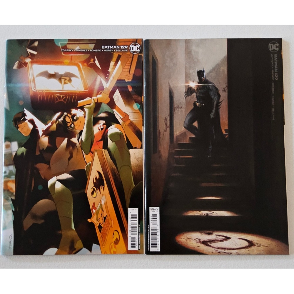 Batman #129 Variant Cover Set of 2  DC Comics 2022 By Di Meo &‎ Dell'Otto